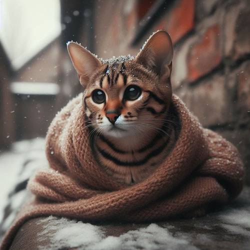 Tips And Tricks On How To Keep A cat Warm In The Outdoors During Winter