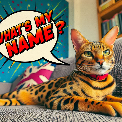 How To Choose A Cats Name