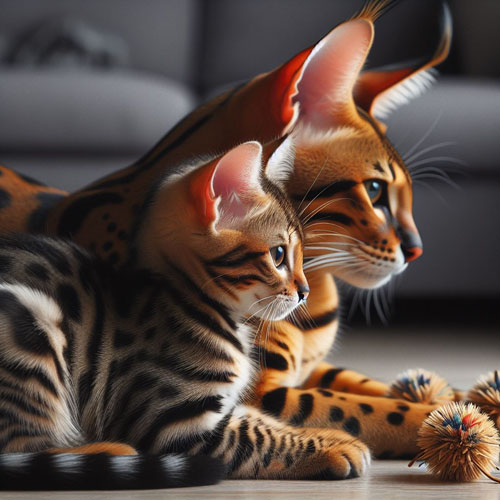 A Tale of Two Beauties: Savannah Cat vs. Bengal Cat – Unraveling the Differences