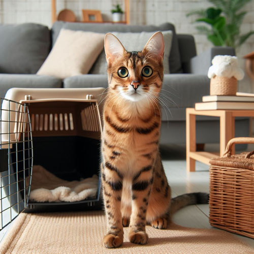 Training Your Savannah Cat To Go Into A Carrier