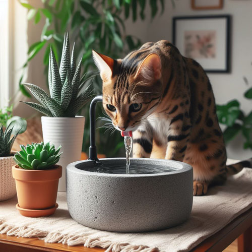 Why You Need A Water Fountains for Your Savannah Cat